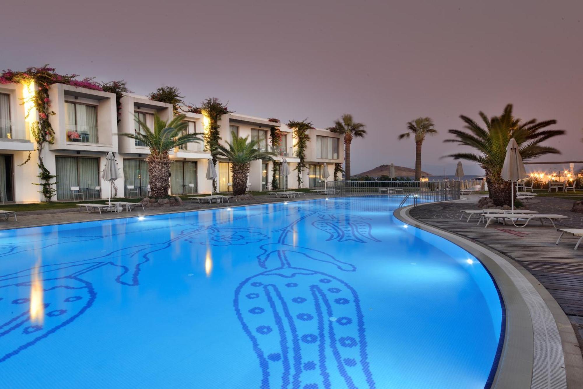 Lugga Boutique Hotel & Beach Ortakent Exterior photo